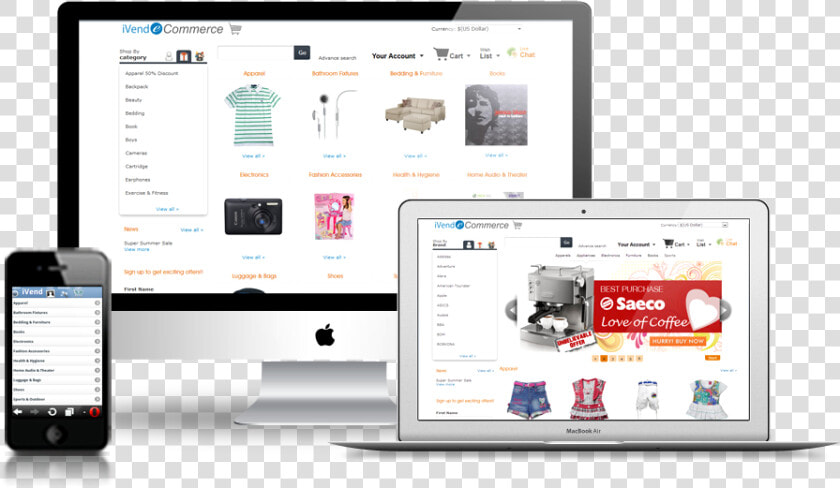 E Commerce Website Development Service  HD Png DownloadTransparent PNG