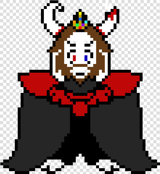 Undertale Asgore Pixel Grid  HD Png DownloadTransparent PNG