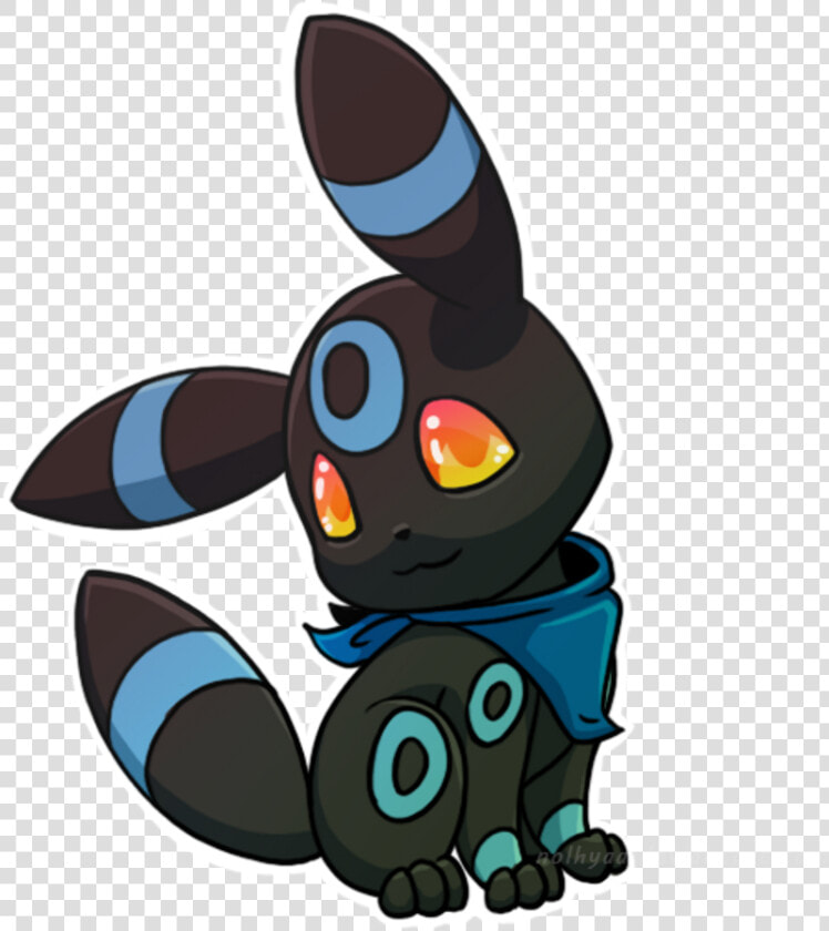 Chibi Shiny Umbreon   Png Download   Chibi Shiny Umbreon  Transparent PngTransparent PNG