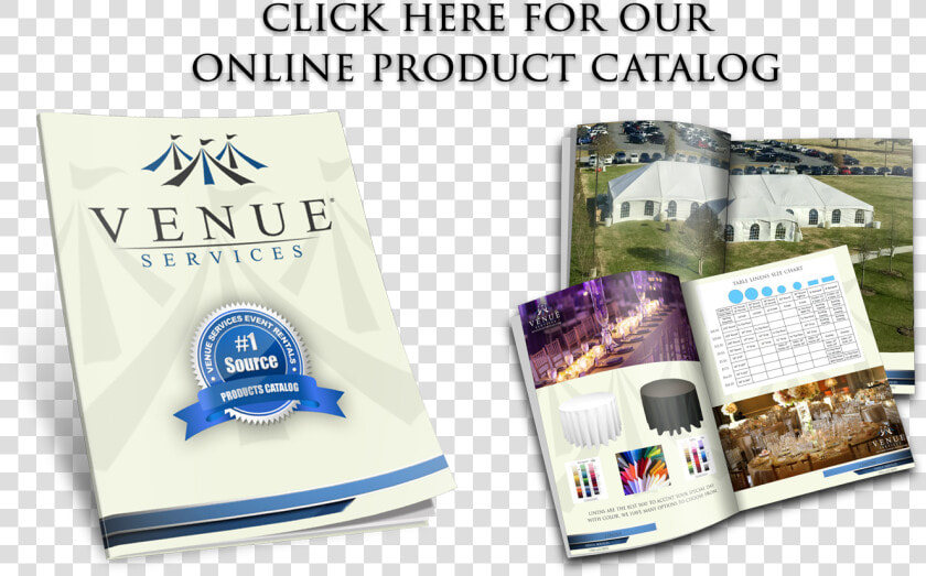 Venue Services Online Product Catalog   Brochure  HD Png DownloadTransparent PNG