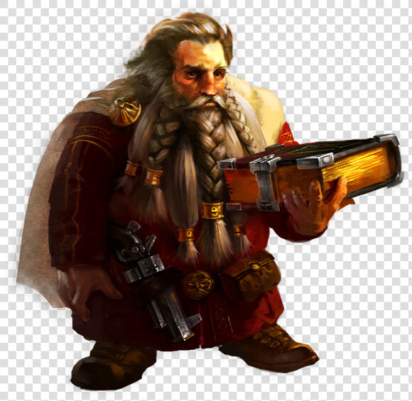 Dwarf Banker   Fantasy Art Dwarf Merchant  HD Png DownloadTransparent PNG