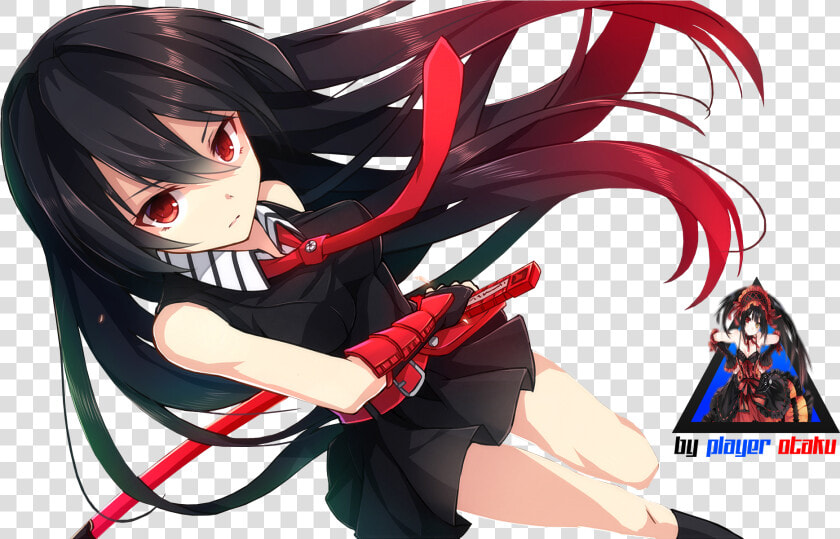 Akame Ga Kill Akame Render By Playerotaku d850grh   Akame Ga Kill Png  Transparent PngTransparent PNG