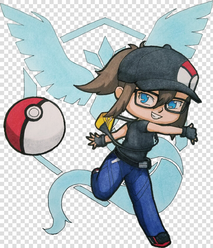 Chibi Trainer   Chibi Pokemon Go Trainer  HD Png DownloadTransparent PNG