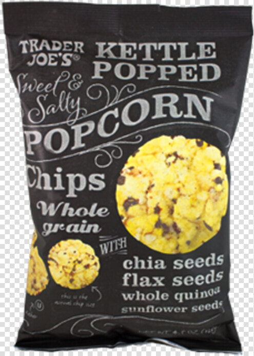 Wn Kettle Popped Popcorn Chips   Kettle Corn  HD Png DownloadTransparent PNG