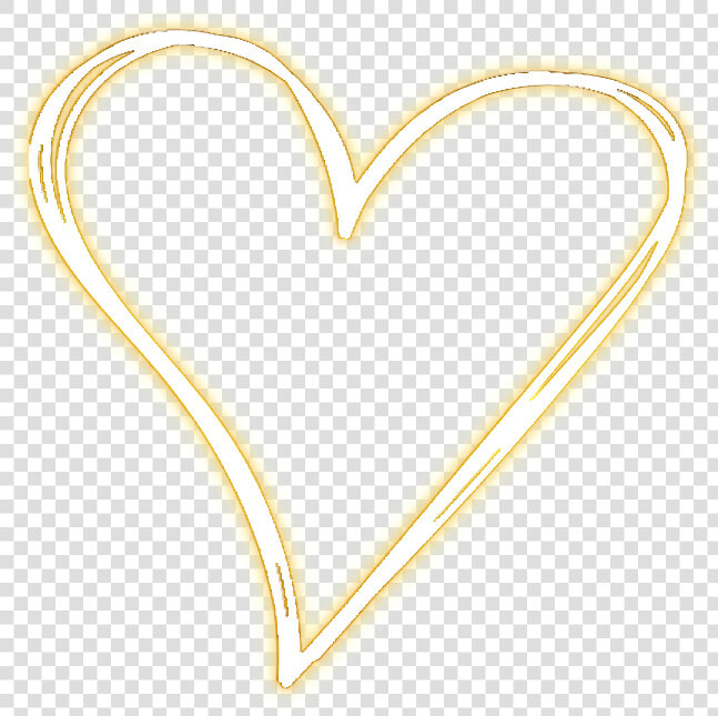  neon  неон  heart  love  valentinesday  inlove  frame   Heart  HD Png DownloadTransparent PNG