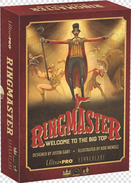 Ringmaster Welcome To The Big Top Board Game  HD Png DownloadTransparent PNG