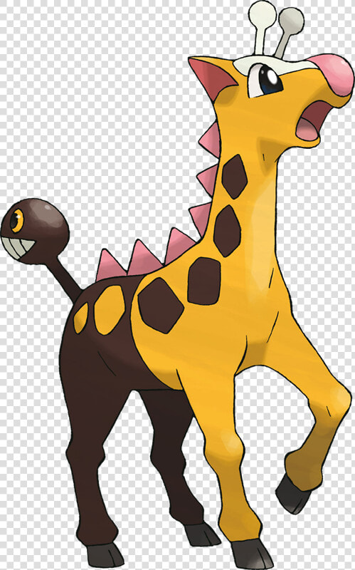 Pokemon Girafarig Png  Transparent PngTransparent PNG