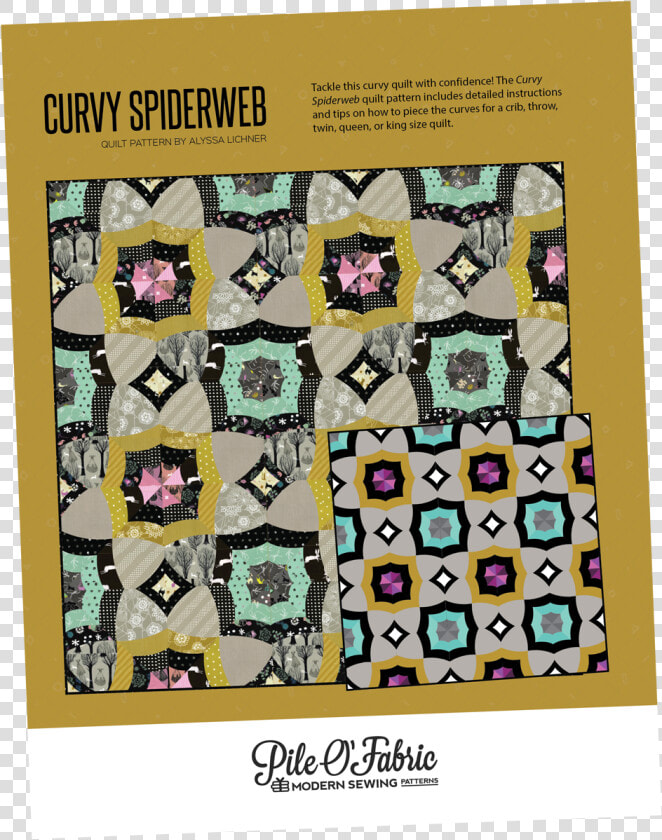 Curvy Spiderweb Quilt Data Change Variant Class   Patchwork  HD Png DownloadTransparent PNG