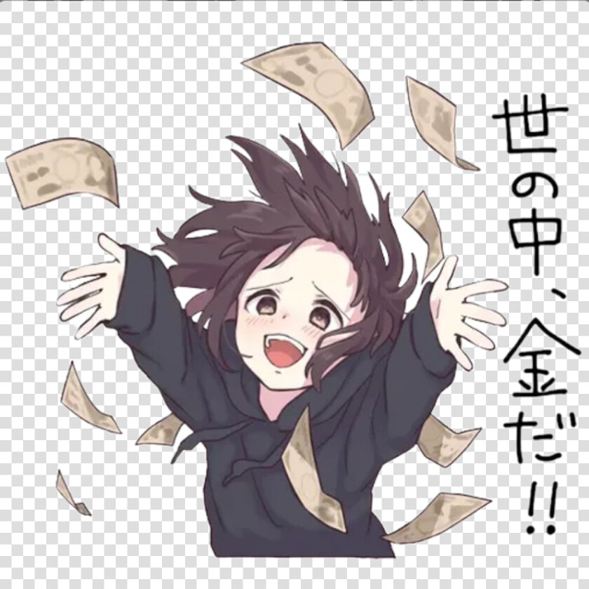  menhera chan Money Money Bitch 🤬🤫   Manhera Chan  HD Png DownloadTransparent PNG