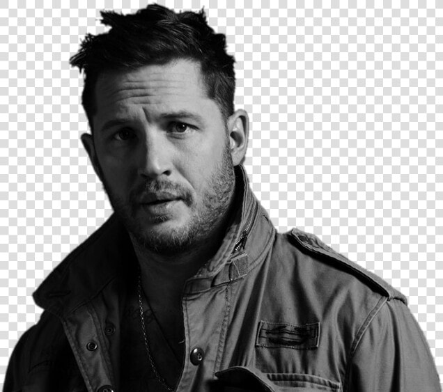 Tom Hardy Black And White   Tom Hardy  HD Png DownloadTransparent PNG