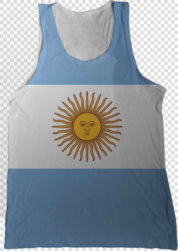 Argentina Flag Tank Top   Logo Of Argentina  HD Png DownloadTransparent PNG