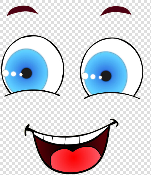 Face  Smiley  Laugh  Joy  Eyes  Mouth  Comic   Глаза Смайлик  HD Png DownloadTransparent PNG