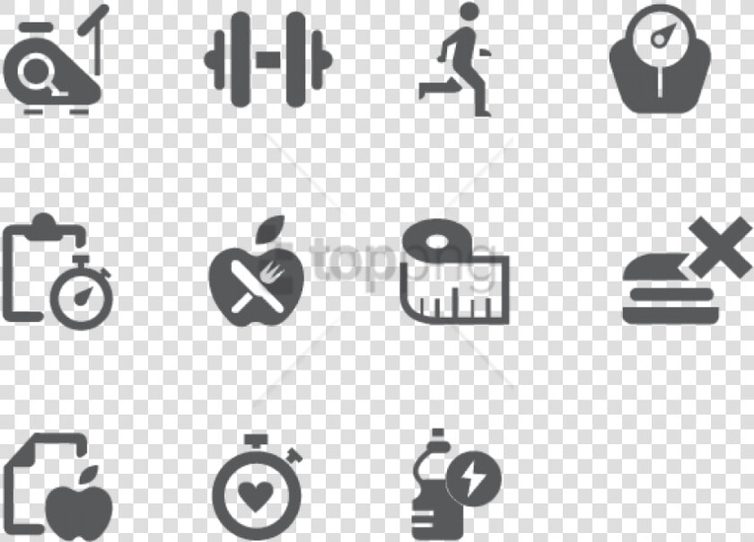 Free Png Fitness Icon Icons See Disclaimer Below   Transparent Background Fitness Icons  Png DownloadTransparent PNG