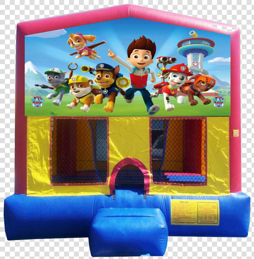 Paw Patrol Bounce House   Paw Patrol Jumper With Slide  HD Png DownloadTransparent PNG