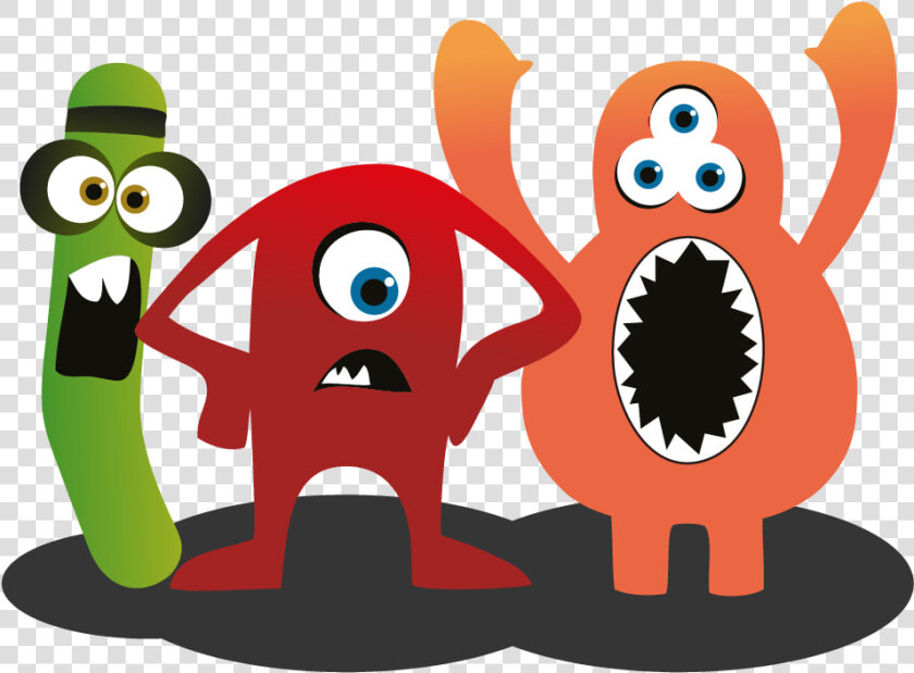 The 3 Original Software Testing Club Monsters Standing   Ministry Of Testing Swag  HD Png DownloadTransparent PNG