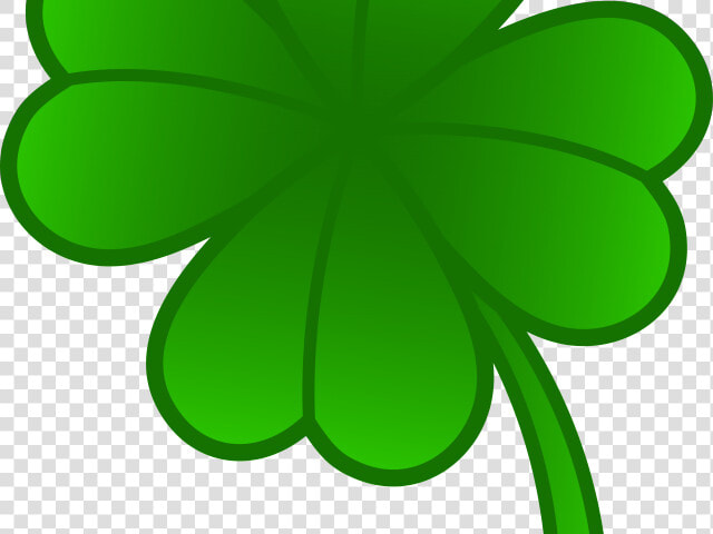 Shamrock Clipart Lucky Clover   Transparent 4 Leaf Clover  HD Png DownloadTransparent PNG