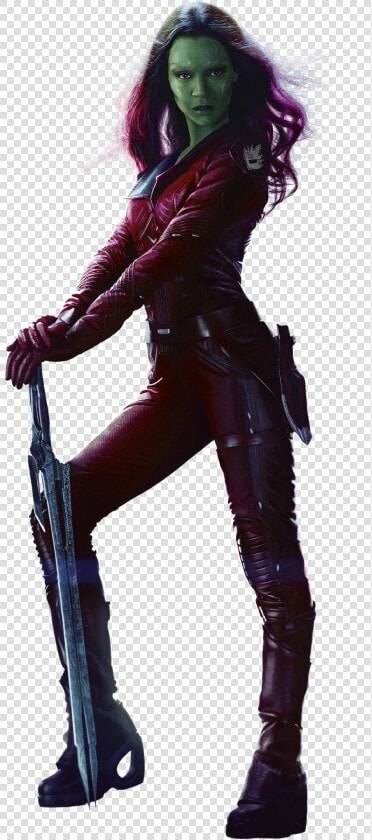 Gamora Transparent Png   Guardians Of The Galaxy 2014 Gamora  Png DownloadTransparent PNG