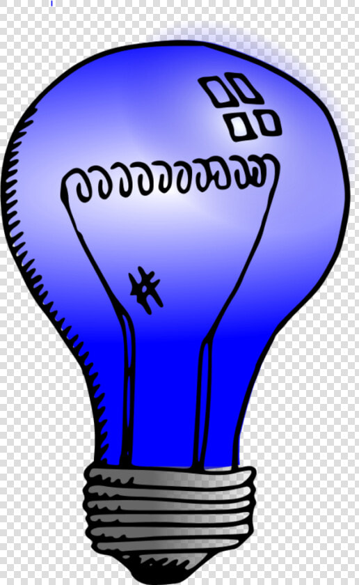 Light Bulb Cartoon   Incandescent Light Bulb Clipart  HD Png DownloadTransparent PNG