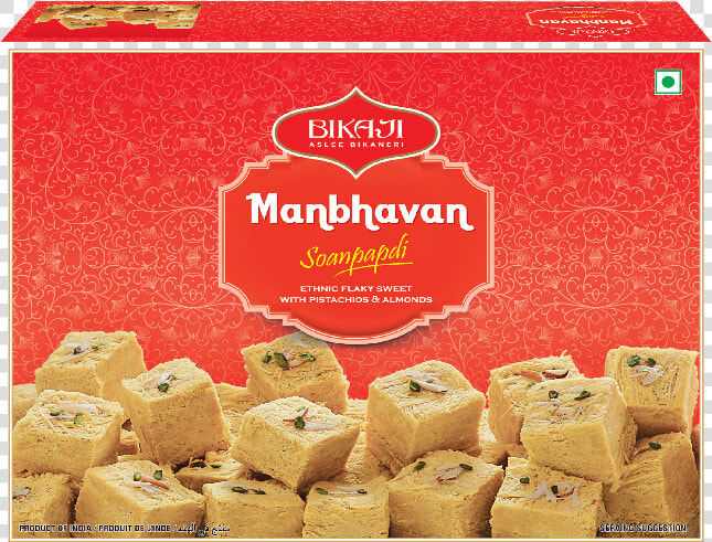 Bikaji Manbhavan Soan Papdi  HD Png DownloadTransparent PNG