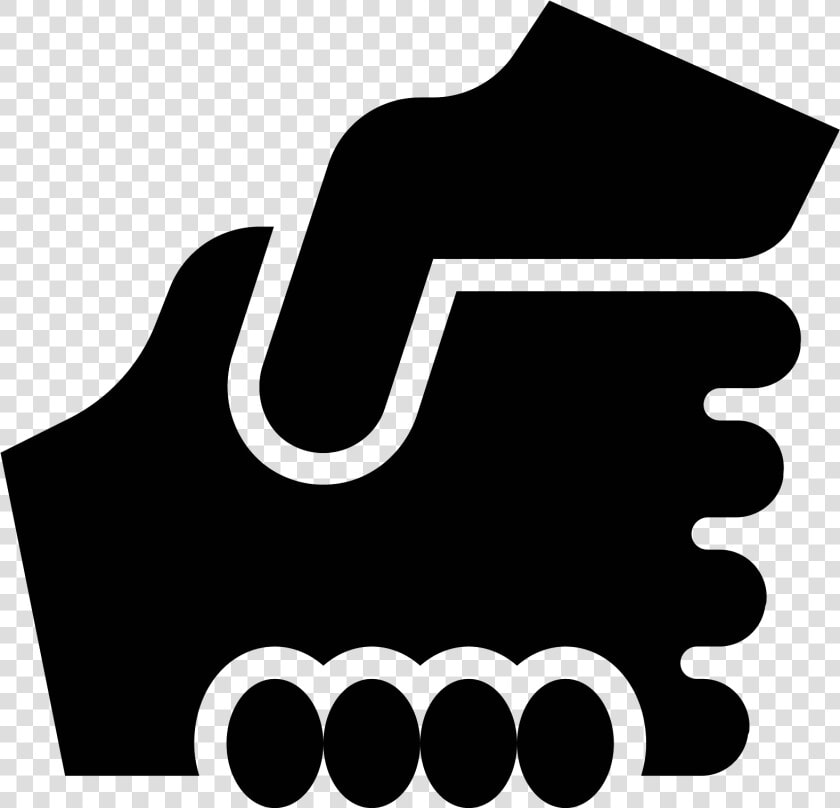 Helping Hand Icon   Helping Hand Icon Black  HD Png DownloadTransparent PNG