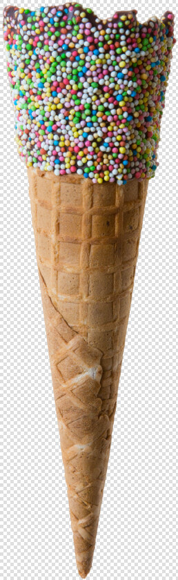 Tall Rainbow Waffle   Ice Cream Cone  HD Png DownloadTransparent PNG