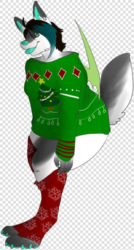 Ugly Sweater Cute Pup   Cartoon  HD Png DownloadTransparent PNG