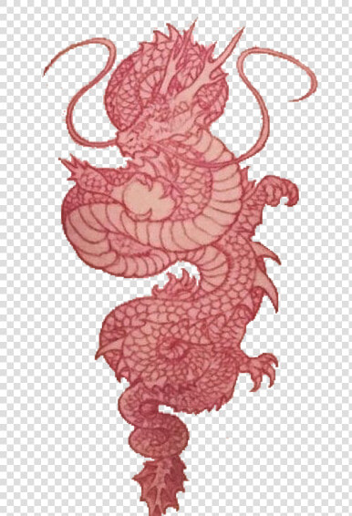  red  dragon  tattoo  freetoedit   Red Dragon Tattoo Png  Transparent PngTransparent PNG