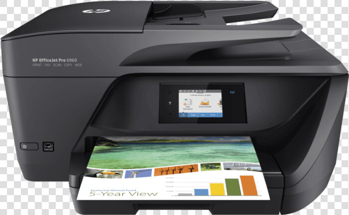 Hp Officejet Pro 6960 All In One Printer  HD Png DownloadTransparent PNG