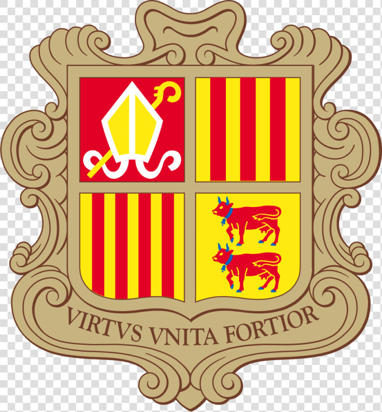 Andorra Coat Of Arms  HD Png DownloadTransparent PNG