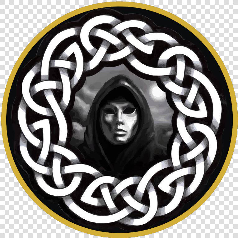 Celtic Moon Tatto   Circle  HD Png DownloadTransparent PNG