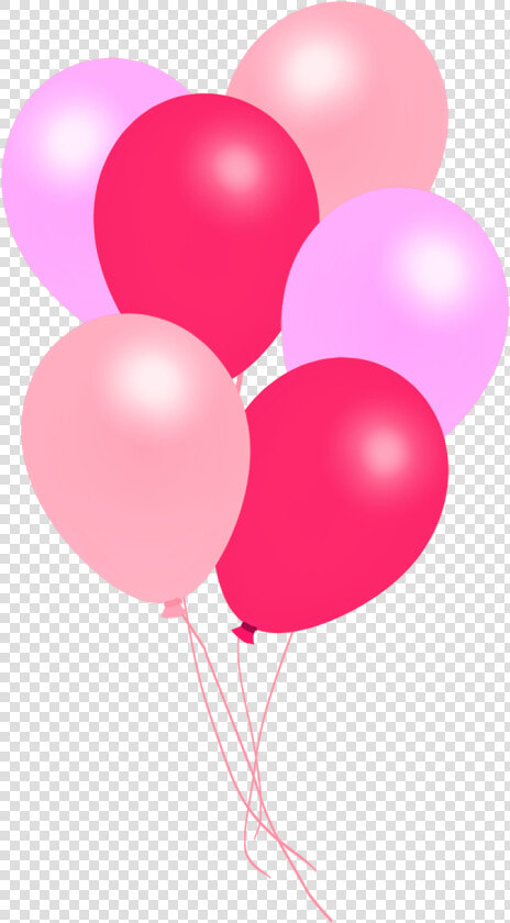 Bunch Of Pink Balloons   Balloon  HD Png DownloadTransparent PNG