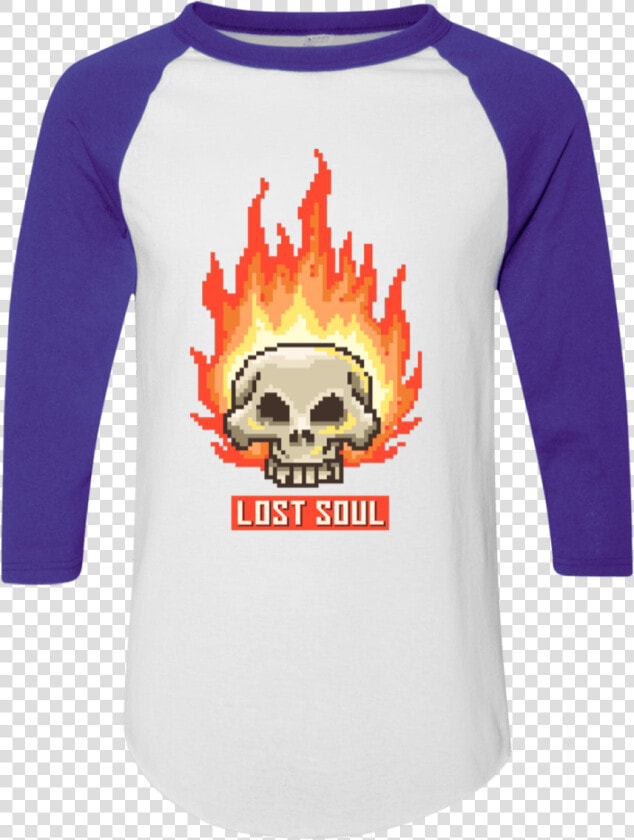 Flaming Skull   Skull   Shirt  HD Png DownloadTransparent PNG