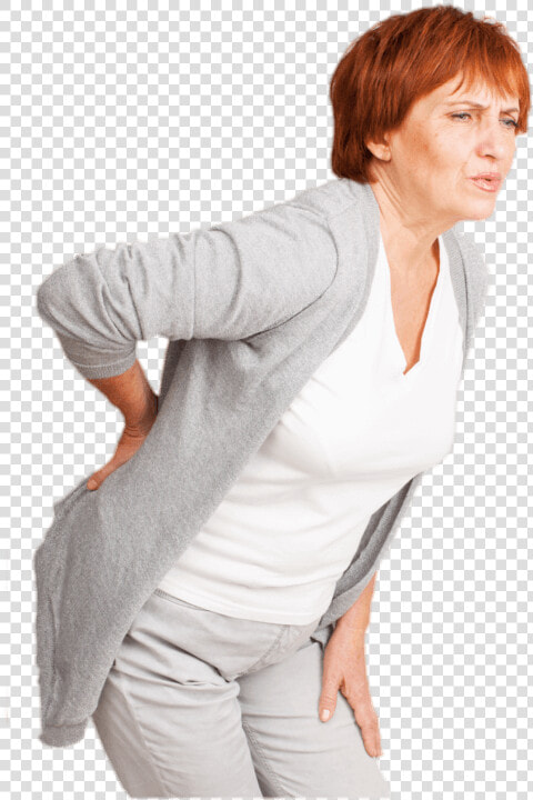 Transparent Woman Back Png   Back Pain Old Women  Png DownloadTransparent PNG