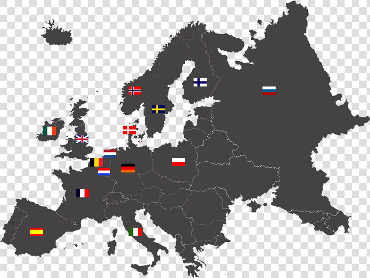 New Maps Europe   Map Of Europe Psd  HD Png DownloadTransparent PNG