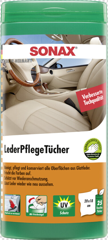 Sonax Lederpflegetücher  HD Png DownloadTransparent PNG