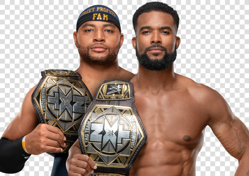 Transparent Tag Team Championship Png   Street Profits Nxt Tag Team Champions  Png DownloadTransparent PNG