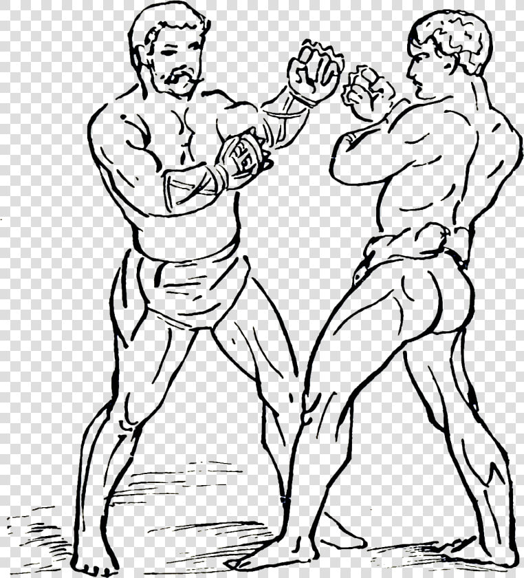 Athletics And Manly Sport 0038   Ancient Roman Sports Boxing  HD Png DownloadTransparent PNG