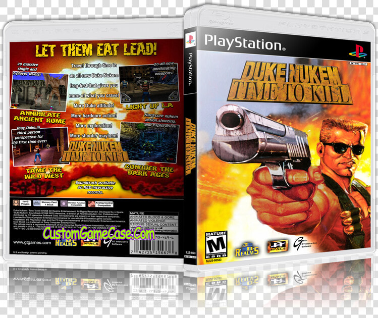 Transparent Duke Nukem Png   Duke Nukem Ps1 Time To Kill  Png DownloadTransparent PNG