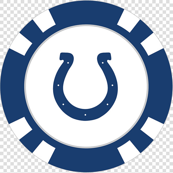 Indianapolis Colts Poker Chip Ball Marker   Transparent Cleveland Indians Logo  HD Png DownloadTransparent PNG