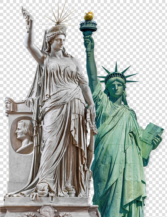 Photo Of Statues   Statue Of Liberty  HD Png DownloadTransparent PNG