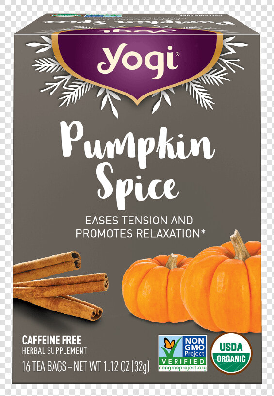 Yogi Pumpkin Spice Tea  HD Png DownloadTransparent PNG