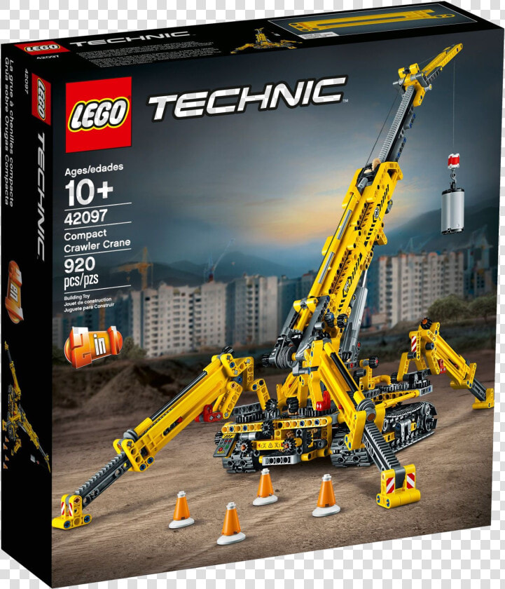 42097 Compact Crawler Crane   Lego 42097  HD Png DownloadTransparent PNG