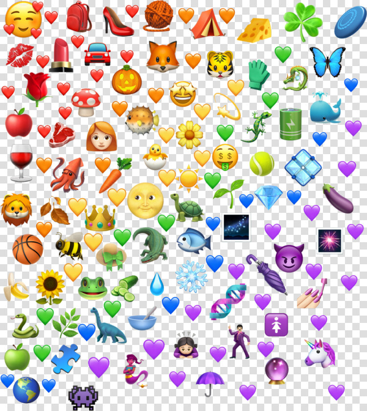  hearts  rainbowhearts  rainbow  emoji  emojis  emojistickers   Rainbow Emojis  HD Png DownloadTransparent PNG