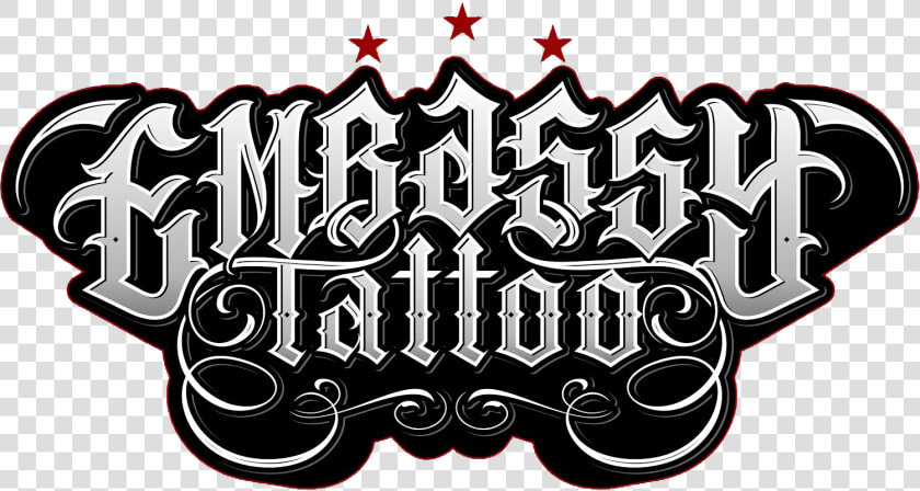 Embassy Tattoo Logo Thin   Embassy Tattoo  HD Png DownloadTransparent PNG