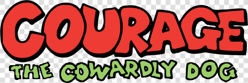 Courage The Cowardly Dog Lettering  HD Png DownloadTransparent PNG