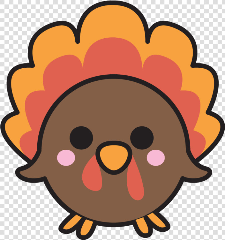 No School November Clipart   Kawaii Cute Thanksgiving Backgrounds  HD Png DownloadTransparent PNG