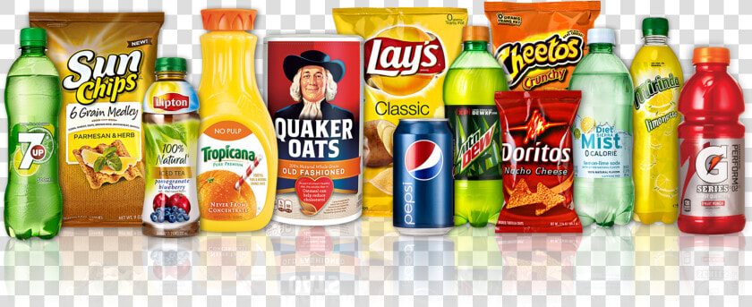 Arrangement Of Pepsico Mega Brands Inlcuding 7up  Sunchips   HD Png DownloadTransparent PNG