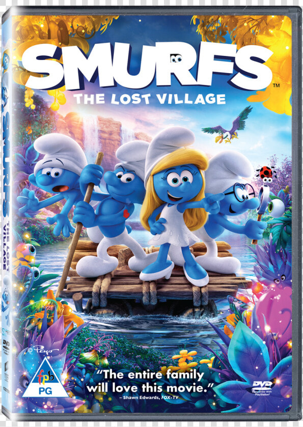 Smurfs The Lost Village Blu Ray 3d  HD Png DownloadTransparent PNG