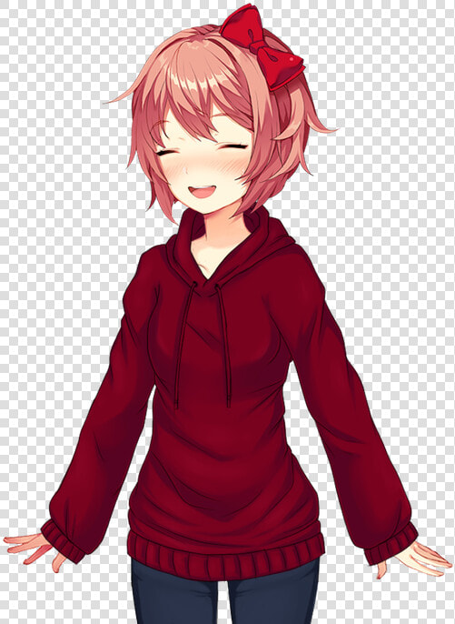 Sayori Ddlc Pyjama  HD Png DownloadTransparent PNG