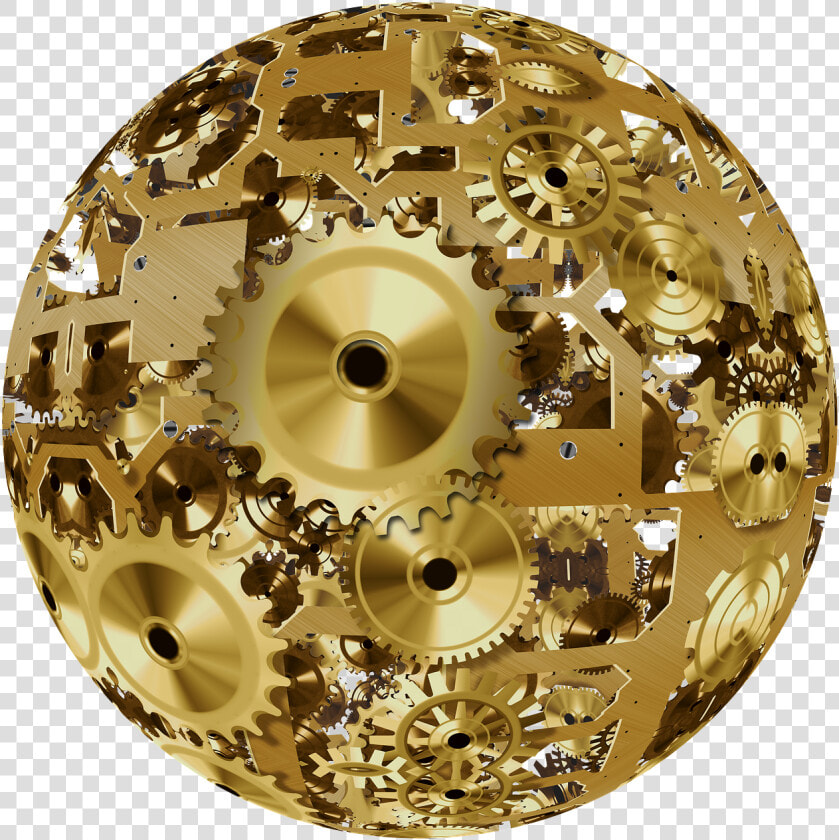 Clock  Ball  About  Movement  Time  Gear  Gears  Golden   Teorias Integradoras De La Criminologia  HD Png DownloadTransparent PNG